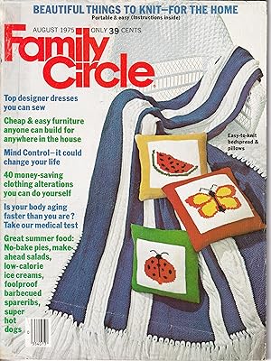 Family Circle Volume 87 Number 2 August 1975