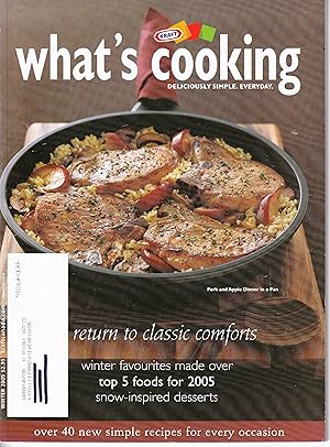 Kraft what's cooking magazine Winter 2005