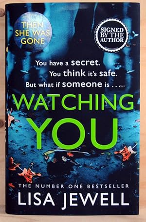 Seller image for Watching You (UK Signed Copy) for sale by Just Fiction Books