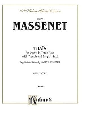 Seller image for Massenet Thais Vocal Sc V (Paperback) for sale by Grand Eagle Retail