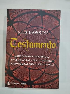 Seller image for Testamento for sale by Saturnlia Llibreria