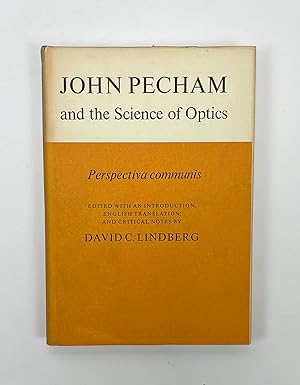 Seller image for John Pecham and the Science of Optics: Perspectiva Communis for sale by Free Play Books