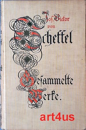 Bild des Verkufers fr Joseph Victor von Scheffels gesammelte Werke : In sechs Bnden in 3 Bchern zu je 2 Bnden. zum Verkauf von art4us - Antiquariat