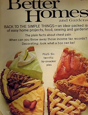 Better Homes and Gardens Magazine April 1973