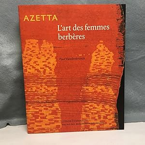 Bild des Verkufers fr AZETTA: L'ART DES FEMMES BERBRES. zum Verkauf von Any Amount of Books