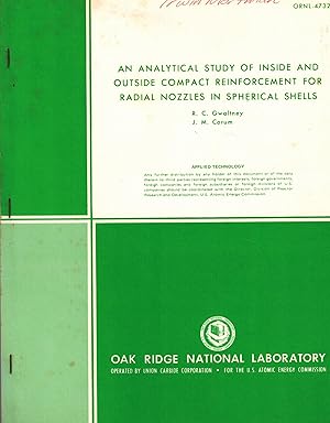 An Analytical Study of Inside and Outside Compact Reinforcement for Radial Nozzles in Spherical S...