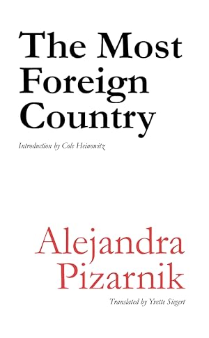 Seller image for The Most Foreign Country (Lost Literature, 14) for sale by Arundel Books