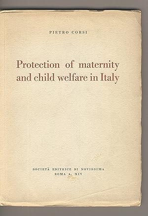 Protection of maternity and child welfare in Italy