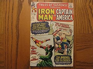Marvel Comic Tales of Suspense #61 1965 3.5 Iron Man & Captain America