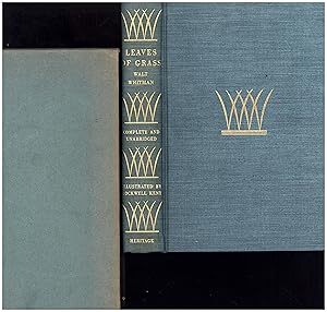 Seller image for Leaves of Grass / From the text of the edition authorized and editorially supervised by his literary executors, Richard Maurice Bucke, Thomas B. Harned, and Horace L. Traubel for sale by Cat's Curiosities