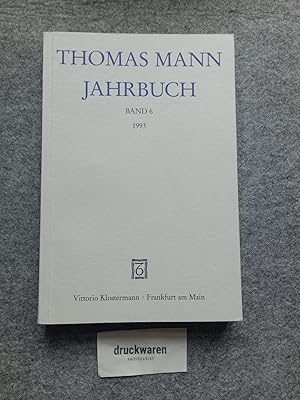Seller image for Thomas Mann Jahrbuch : Band 6 - 1993. for sale by Druckwaren Antiquariat