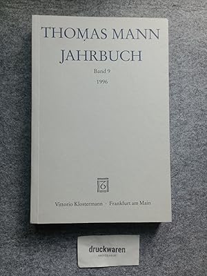 Seller image for Thomas Mann Jahrbuch : Band 9 - 1996. for sale by Druckwaren Antiquariat