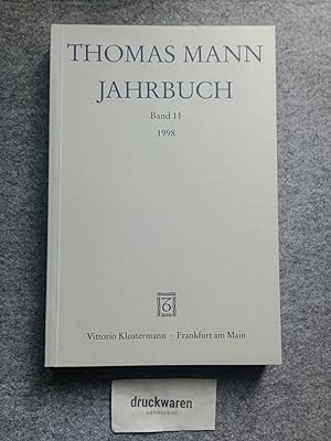 Seller image for Thomas Mann Jahrbuch : Band 11 - 1998. for sale by Druckwaren Antiquariat