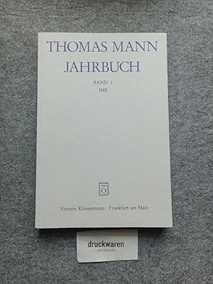 Seller image for Thomas Mann Jahrbuch : Band 1 - 1988. for sale by Druckwaren Antiquariat