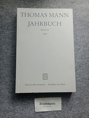 Seller image for Thomas Mann Jahrbuch : Band 10 - 1997. for sale by Druckwaren Antiquariat