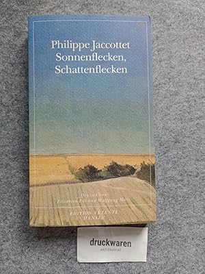 Bild des Verkufers fr Sonnenflecken, Schattenflecken : gerettete Aufzeichnungen 1952 - 2005. Edition Akzente. zum Verkauf von Druckwaren Antiquariat