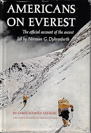 Imagen del vendedor de Americans on Everest: The Official Account of the Ascent Led By Norman G. Dyhrenfurth a la venta por Firefly Bookstore