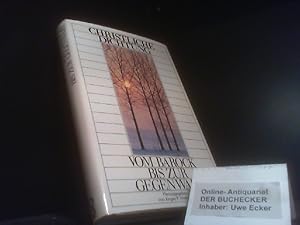 Bild des Verkufers fr Christliche Dichtung vom Barock bis zur Gegenwart. hrsg. von Jrgen P. Wallmann zum Verkauf von Der Buchecker
