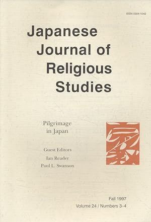 Bild des Verkufers fr Japanese Journal of Religious Studies - Pilgrimage in Japan - Fall 1997. Guest Editors Ian Reader. zum Verkauf von Fundus-Online GbR Borkert Schwarz Zerfa