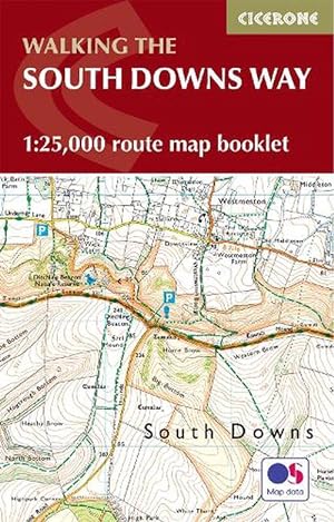 Image du vendeur pour The South Downs Way Map Booklet (Paperback) mis en vente par Grand Eagle Retail