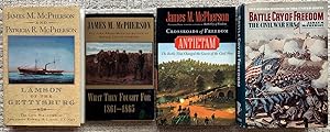 Seller image for [4 Titles]: Lamson of the Gettysburg; What They Fought For, 1961-1865; Crossroads of Freedom, Antietam; Battle Cry of Freedom, the Civil War Era for sale by G.F. Wilkinson Books, member IOBA