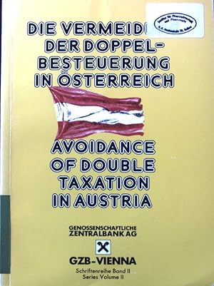 Seller image for Die Vermeidung der Doppelbesteuerung in sterreich : ein kurzes Handbuch. Genossenschaftliche Zentralbank (Wien): Schriftenreihe. Bd. 2 for sale by books4less (Versandantiquariat Petra Gros GmbH & Co. KG)