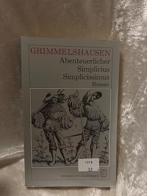 Bild des Verkufers fr Abenteuerlicher Simplicius Simplicissimus. zum Verkauf von Antiquariat Jochen Mohr -Books and Mohr-