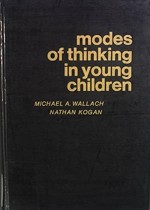 Seller image for Modes of Thinking in Young Children. for sale by books4less (Versandantiquariat Petra Gros GmbH & Co. KG)