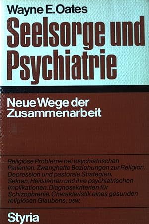 Imagen del vendedor de Seelsorge und Psychiatrie : neue Wege d. Zusammenarbeit. a la venta por books4less (Versandantiquariat Petra Gros GmbH & Co. KG)