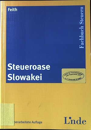 Steueroase Slowakei. Fachbuch Steuern.