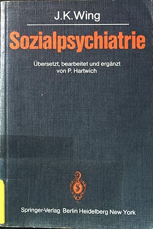 Imagen del vendedor de Sozialpsychiatrie. a la venta por books4less (Versandantiquariat Petra Gros GmbH & Co. KG)