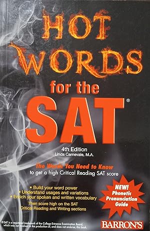 Seller image for Hot Words for the SAT, 4th Edition for sale by The Book House, Inc.  - St. Louis