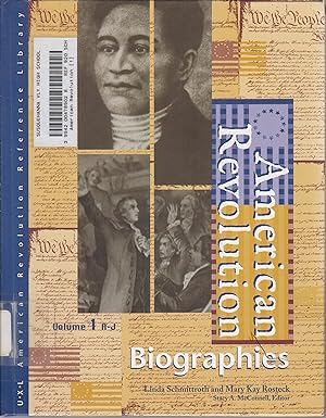 Bild des Verkufers fr American Revolution : biographies zum Verkauf von Robinson Street Books, IOBA