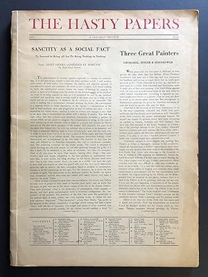Bild des Verkufers fr The Hasty Papers : A One-Shot Review (1960) zum Verkauf von Philip Smith, Bookseller