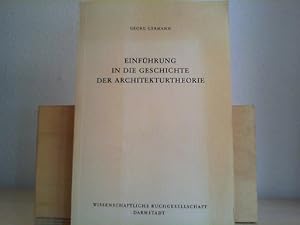 Einführung in die Geschichte der Architekturtheorie. Die Kunstwissenschaft