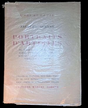 Image du vendeur pour L'art et la vie Portraits d'artistes Bosshard Favory Gromaire Gurin Kisling Lhote Matisse Simon-Lvy Vlaminck Illustr de 48 hors-texte et de 9 reproductions de dessins eaux-fortes et lithographies indits. mis en vente par LibrairieLaLettre2