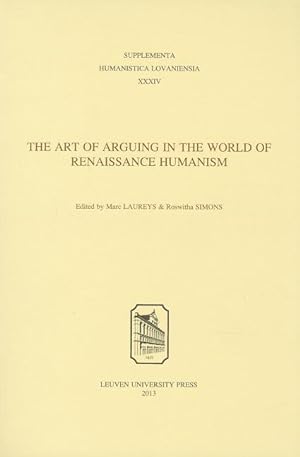 Seller image for The Art of Arguing in the World of Renaissance Humanism for sale by moluna