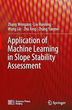 Imagen del vendedor de Application of Machine Learning in Slope Stability Assessment a la venta por moluna