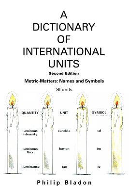 Bild des Verkufers fr A Dictionary of International Units: Metric-Matters: Names and Symbols (Paperback or Softback) zum Verkauf von BargainBookStores