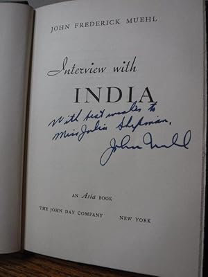 Seller image for Interview With India for sale by Old Scrolls Book Shop