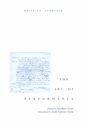 Image du vendeur pour Art of Performance mis en vente par GreatBookPricesUK