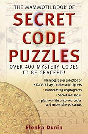 Seller image for The Mammoth Book of Secret Code Puzzles: B Format (Mammoth Books) for sale by WeBuyBooks