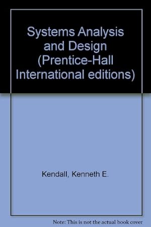 Image du vendeur pour Systems Analysis and Design (Prentice-Hall International editions) mis en vente par WeBuyBooks