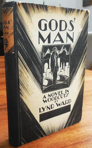 Image du vendeur pour Gods' Man, A Novel in Woodcuts mis en vente par Derringer Books, Member ABAA