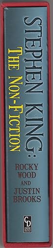 Bild des Verkufers fr Stephen King: The Non-Fiction. zum Verkauf von James M. Dourgarian, Bookman ABAA