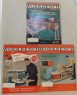 WORKBENCH MAGAZINE 1967 3 ISSUES JULY/AUG, SEPT/ OCT, NOV/DEC