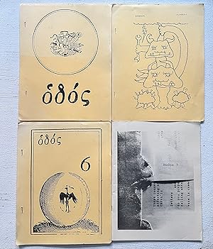 Seller image for Hodos #3, 4, 6, 7 (Set of 4 poetry journals) for sale by Aeon Bookstore