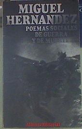 Seller image for Poemas sociales, de guerra y de muerte for sale by Almacen de los Libros Olvidados