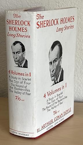 Bild des Verkufers fr THE COMPLETE SHERLOCK HOLMES LONG STORIES: A Study in Scarlet, The Sign of Four, The Hound of the Baskervilles, The Valley of Fear "4 Volumes in 1 zum Verkauf von Lakin & Marley Rare Books ABAA