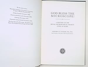 Imagen del vendedor de God Bless the Microscope! - A History of the Royal Microscopical Society over 150 Years a la venta por Kuenzig Books ( ABAA / ILAB )